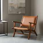 Daniel Tan Leather Armchair - Image 4