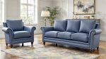 Davis Leather Sofa - Image 5