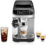 De’Longhi Magnifica Evo Automatic Espresso & Coffee Machine with Auto Milk Frother, Built-in Grinder & Auto-Clean Function – For Latte, Cappuccinos, Americano, Iced Coffee, ECAM29084SB , Silver - Image 4