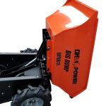 Detail K2 Big Dump 1100 Pound Electric Power Dump Cart – OPD811 - Image 3