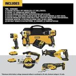 DEWALT 20V MAX* XR Cordless Combo Kit (6-Tool) with (2) Ah Batteries and Charger (DCK648D2) - Image 6