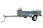 DK2 4.5-ft x 7.5-ft Steel Utility Trailer ( 1295-lb Capacity ) 2491712 - Prioka