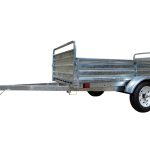 DK2 4.5-ft x 7.5-ft Steel Utility Trailer ( 1295-lb Capacity ) 2491712 - Prioka