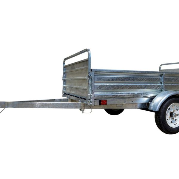 DK2 4.5-ft x 7.5-ft Steel Utility Trailer ( 1295-lb Capacity ) 2491712 - Prioka