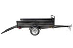 DK2 5-ft x 7-ft Steel Utility Trailer with Ramp Gate ( 1639-lb Capacity ) 2491711 - Image 2