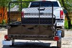 DK2 5-ft x 7-ft Steel Utility Trailer with Ramp Gate ( 1639-lb Capacity ) 2491711 - Image 7