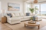 Donovan Leather Sofa With Chaise - Image 9