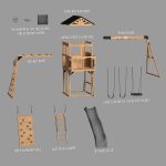 Dover Bay Swing Set with Monkey Bars - Image 7