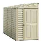 DuraMax Building Products 4-ft x 8-ft Sidemate Off-white Lean-to Vinyl Storage Sheds - Prioka