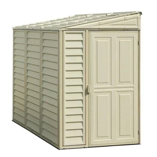 DuraMax Building Products 4-ft x 8-ft Sidemate Off-white Lean-to Vinyl Storage Sheds - Prioka
