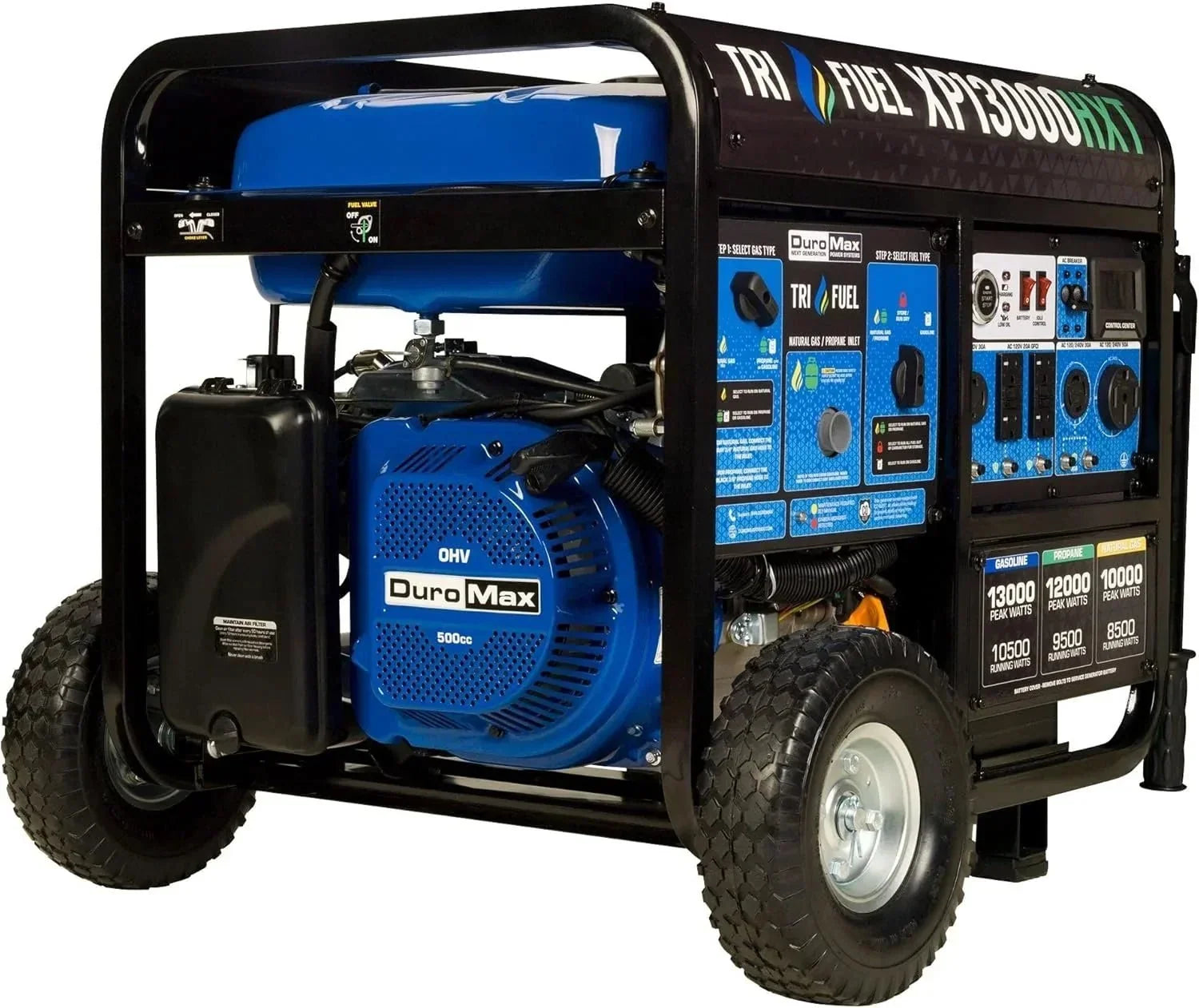 duromax-13000-watt-tri-fuel-portables-hxt-generators-xp13000hxt-2347780-1 DuroMax 13,000 Watt Tri Fuel Portables HXT Generators XP13000HXT - Image 1