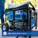 DuroMax XP13000HXT 13,000 Watt Electric Start Tri-Fuel Portable Generator w/ CO Alert - Image 3