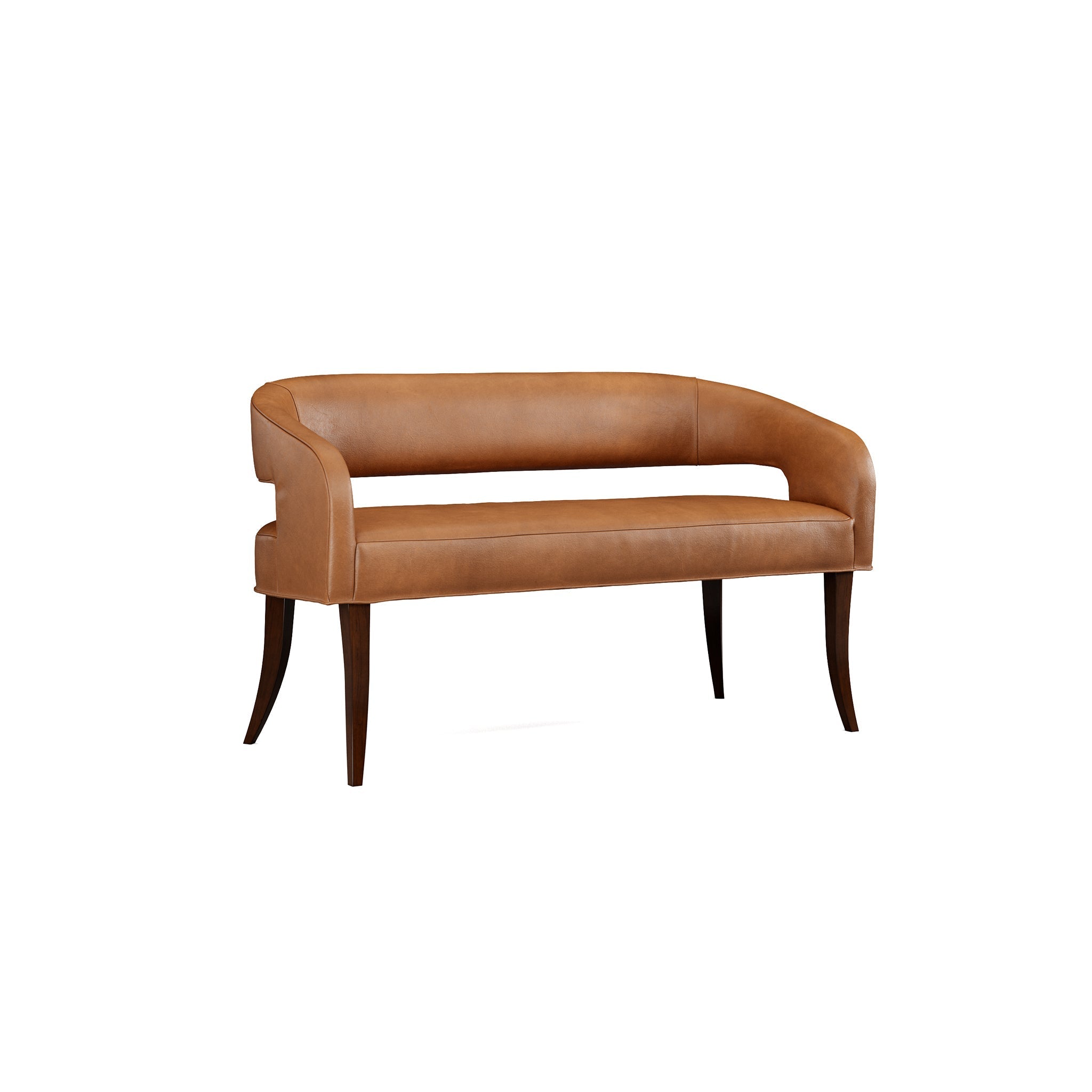 dustin-leather-bench-4534604 Dustin Leather Bench - Image 1
