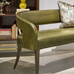 Dustin Leather Bench - Image 3
