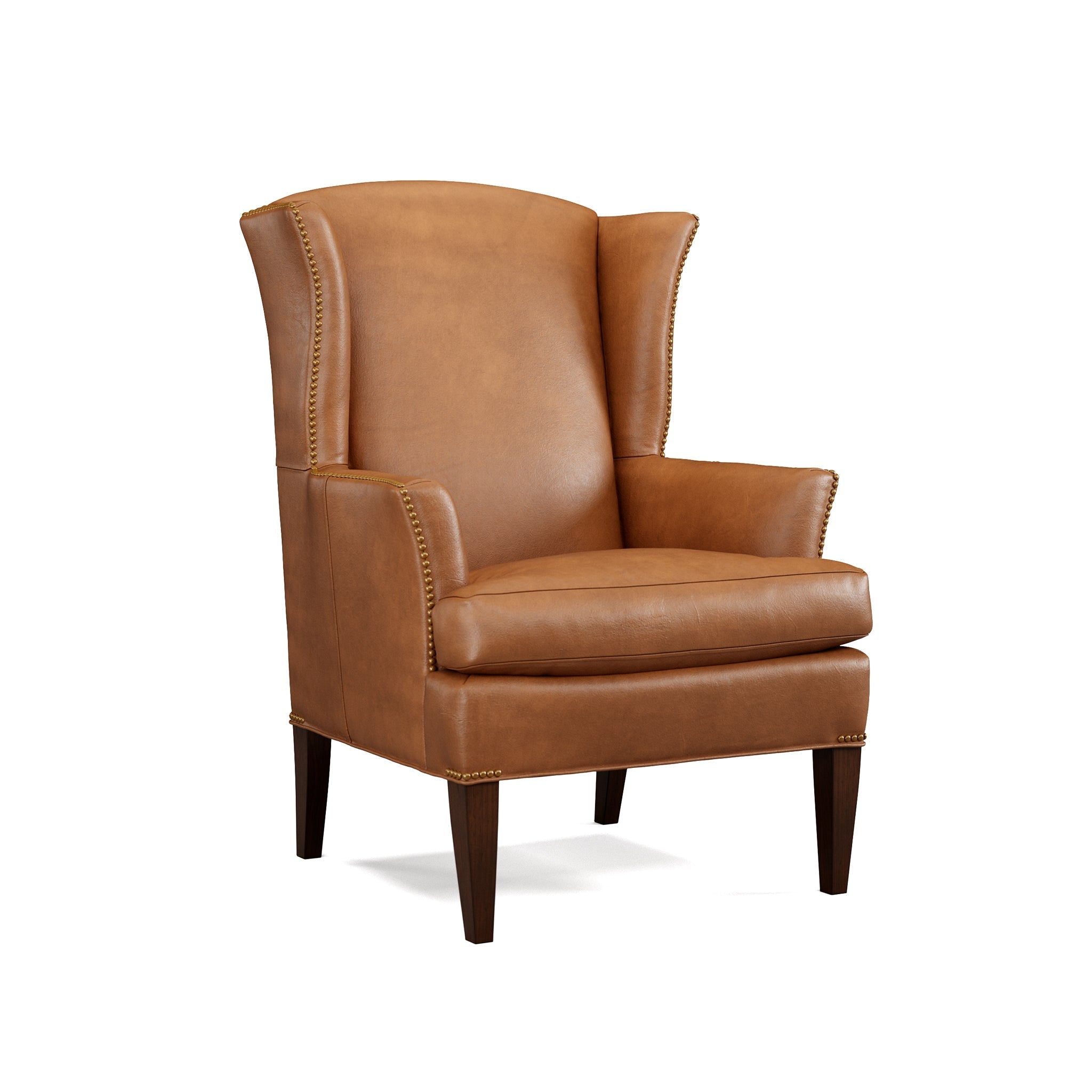 edwardian-leather-chair-1043427 Edwardian Leather Chair - Image 1