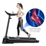 Electric Folding Treadmill, Adjustable Incline and Low Noise Design - Image 5