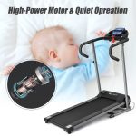 Electric Folding Treadmill with LCD Display and Heart Rate Sensor - Image 11