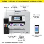 Epson EcoTank Pro ET-5850 Wireless Color All-in-One Supertanks Printer C11CJ29201 - Image 3