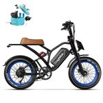 Euybike S4 Moped-Style Fat Tire Electrics Bikes - Image 5