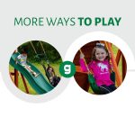 Five Star II Space Saver Swing Set for Kids - Image 20