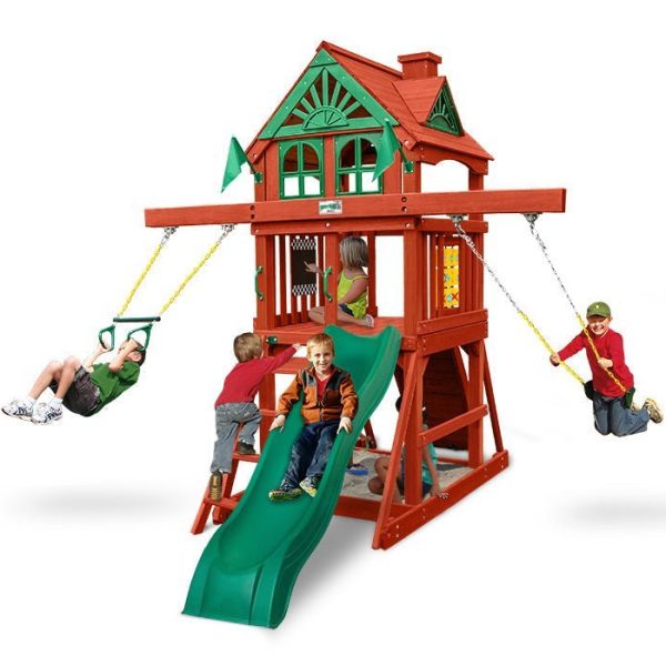 Five Star II Space Saver Swing Set for Kids - Prioka