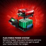 Flex-Force 60V Cordless 2-Tool Combo Kit 22 in. Recycler Walk Behind Lawn Mower & Leaf Blower w/Charger & Batteries - Image 8
