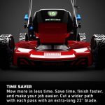 Flex-Force 60V Cordless 2-Tool Combo Kit 22 in. Recycler Walk Behind Lawn Mower & Leaf Blower w/Charger & Batteries - Image 10