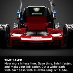 Flex-Force 60V Cordless 2-Tool Combo Kit 22 in. Recycler Walk Behind Lawn Mower & Leaf Blower w/Charger & Batteries - Image 11