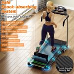 Folding Treadmill, Electric Running Machine with LED Display and Mobile Phone Holder - Image 3