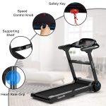 Folding Treadmill, Superfit Electric Portable Treadmill - Image 7