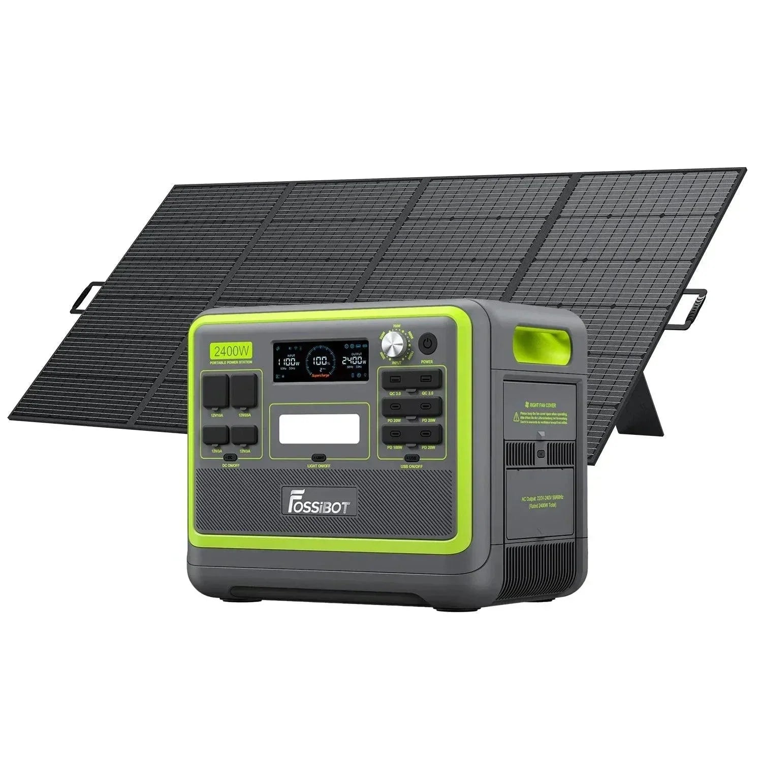 fossibot-f2400-sp200-solar-generators-kits-1506449 FOSSiBOT F2400 + SP200 | Solar Generators Kits - Image 1