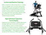 Freemotion i11.9 Incline Trainer w/10" HD Capacitive Touch Display - Image 4