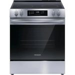 Frigidaire 30″ Front Control Electric Range with EvenTemp – Stainless Steel FCFE3062AS - Prioka