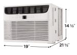 Frigidaire portable air conditioner 10,000 BTU Window ac unit  Model  FFRA1022U1 - Image 2