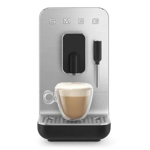 Fully Automatic Coffee & Espresso Machines with Steaming Wand – Black - Prioka