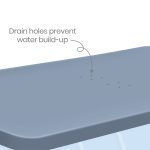 Funsicle 18'x9'x52" Oasis Rectangular Swimming Pool Set with 18' Cover - Image 2