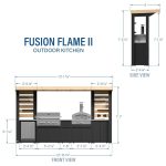 Fusion Flame 2 Outdoor Kitchen - Image 8