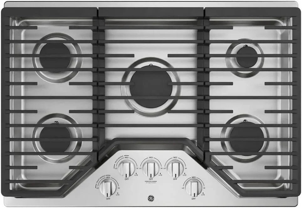 ge-30-inch-built-in-gas-cooktops-jgp5030slss-1566878 GE 30-Inch Built-In Gas Cooktops JGP5030SLSS - Image 1