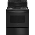 GE 30 Inch Freestanding Electric Range with Self-Clean Oven, Black (JB256DMBB) - Prioka