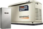 Generac Guardian 22kW Home Standby Generator with 200 Amp Transfer Switch, Durable All Aluminum, WiFi Enabled with G-Force Engine, Easy to Use, Whole House Powers Backups, Smart Outage Solution – Bisque - Image 6