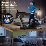 Goplus 2 in 1 Under Desk Treadmill, 2.5HP Superfit Folding Treadmill with Touch Panel Control, Treadmills for Home Office - Image 8