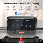 Goplus 2.25HP Folding Treadmill, Electric Superfit Treadmill W/LED Display - Image 11