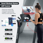 Goplus 2.25HP Folding Treadmill, Electric Superfit Treadmill W/LED Display - Image 3
