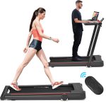 Goplus 3 in 1 Under Desk Treadmill Walking Pad with Removable Desktop - Image 2