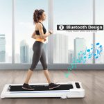 Goplus 3 in 1 Under Desk Treadmill Walking Pad with Removable Desktop - Image 4