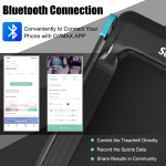 Goplus Folding Treadmill, Compact Superfit Treadmill with APP Control, Blue Tooth Speaker - Image 5