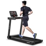 Goplus Heavy Duty Treadmill for Gym, Superfit Electric Treadmill with App Control