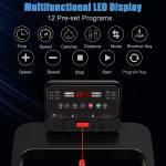 Goplus Heavy Duty Treadmill for Gym, Superfit Electric Treadmill with App Control - Image 7