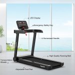 Goplus Heavy Duty Treadmill for Gym, Superfit Electric Treadmill with App Control - Image 3