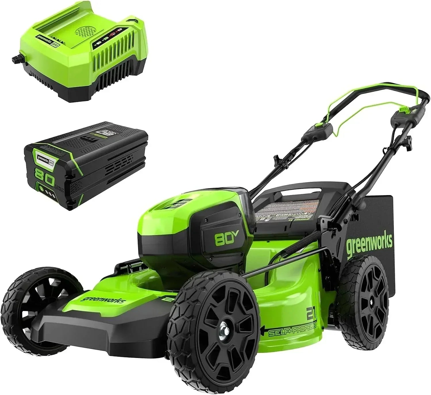 greenworks-80v-21-inch-cordless-self-propelled-lawn-mower-1724770 Greenworks 80V 21-Inch Cordless Self-Propelled Lawn Mower - Prioka